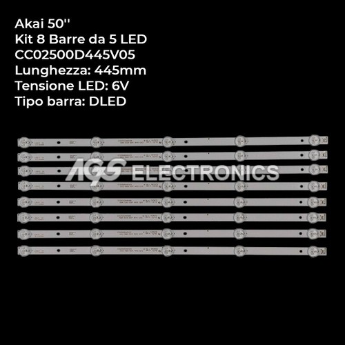 Kit barres bandes - kit, 8