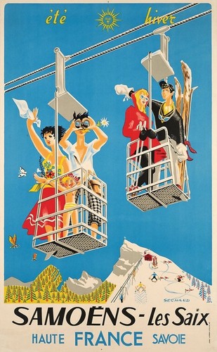Affiche poster alpes jura - poster,