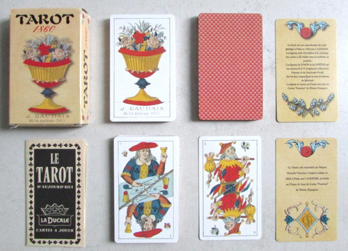 Tarot 1860 gaudais 78 - tarot,