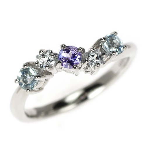 Bague saphir blanc
