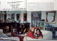 GUILLERMO VILAS => 4 pages 1981 french CLIPPING / COUPURE DE PRESSE