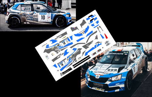 Decals skoda fabia - [decals, 1/43]