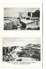 59  MALO LES BAINS  LA DIGUE AVANT ET APRES GUERRE