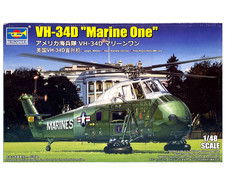 Trumpeter - VH-34D Marine One hélico maquette kit plastique réf 02885 Neuf 1/48