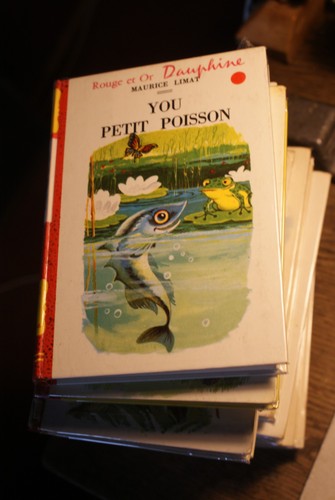 You petit poisson rouge or - petit,
