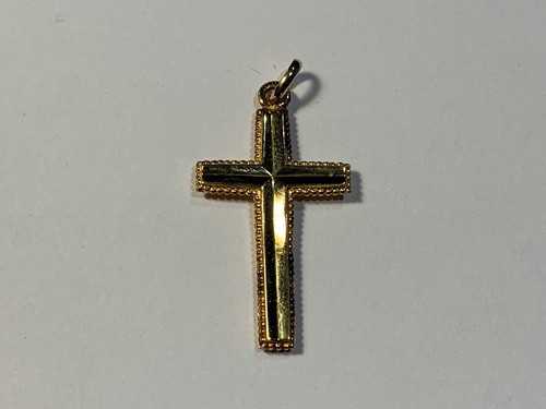 Bijoux croix ancienne - bijoux, plaqué