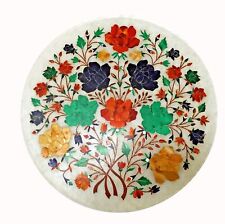 12 " Marbre Côté Table Top