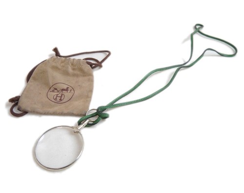 Authentique collier loupe