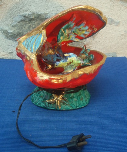 V71 belle lampe coquillage - lampe,