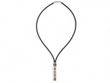COLLIER TIFFANY ATLAS SURFER BAR PENDENTIF EN ARGENT 925 CORDON NECKLACE