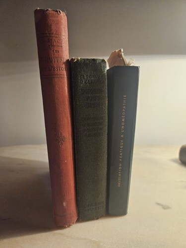 Lot livres anciens de - 3,