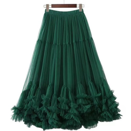 Jupe danse midi maille - jupe, en