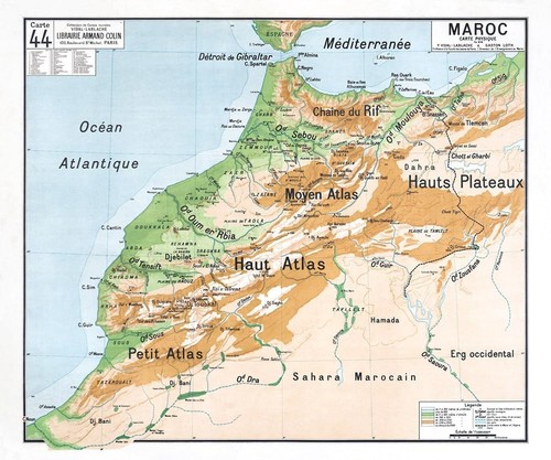 Carte algérie tunisie - carte,