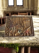  Plaque militaire vintage du régiment français - Objet de collection unique