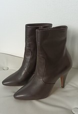 CELINE bottines chocolat taille 38
