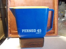 Pichet à eau Pernod 45 bleu