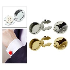 Métal hommes boutons de