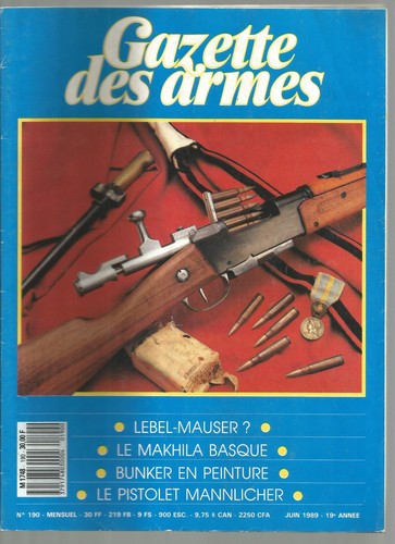 Gazette des armes 190 - armes, n°190