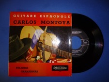 Carlos Montoya – Guitare Espagnole EP 45t  Visadisc – VI 206