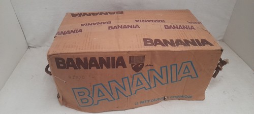 Banania carton caisse - banania, carton/caisse
