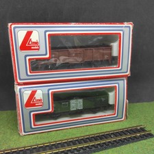 Lima HO 2 wagons tombereaux