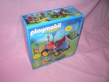 PLAYMOBIL 5768 AGRICULTEUR FERMIER AVEC TRACTEUR ET ACCESSOIRES NEUF