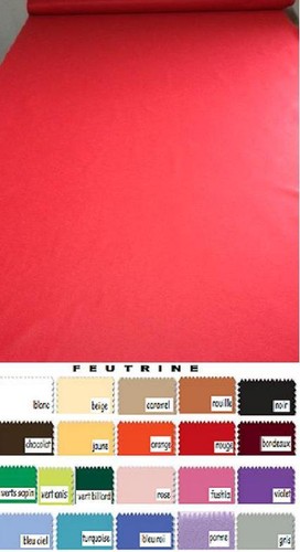 Tapis feutrine décoration - tapis,