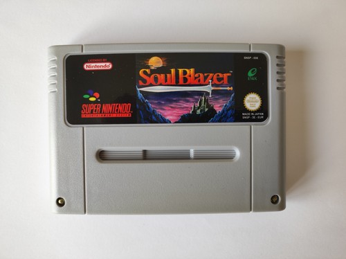 Soul blazer super - -super, nintendo