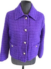 Superbe Veste Blouson Tweed