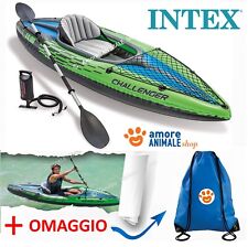 Intex Kayak Challenger K1 Set → 274x76x33 Cm + Rame Et Pompe Gonflable / 68305