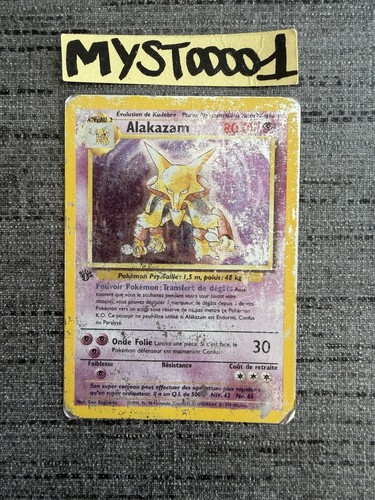Carte pokémon alakazam 102 - carte,