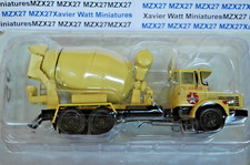 CAMION BERLIET IXO HACHETTE N°5 BERLIET MALAXEUR PMH12 BETON DE PARIS  1/43