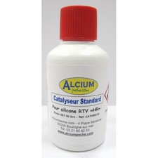 Catalyseur SEUL pour silicone BLANC rtv HR - 50 Grs - CATHR Alciumpeche
