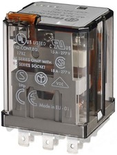 Relais Finder 62.33.9.012.0000 miniature 12 V DC, 3RT, 16 A