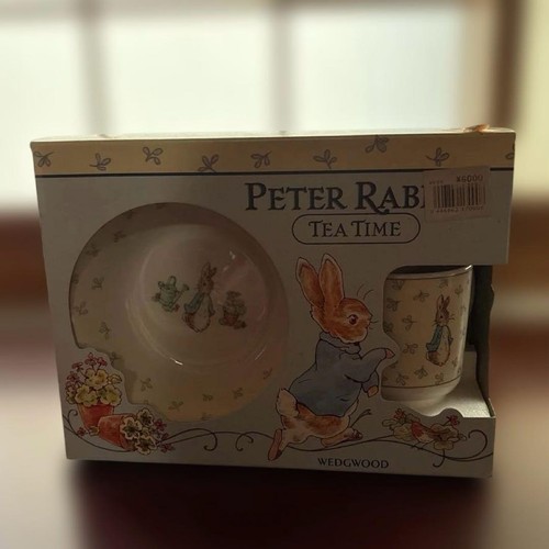 Peter rabbit tea set - peter, plates