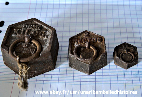 Poids hexagonaux balance - poids,