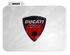 1 Adhésif Résiné 3D Ducati Corse 50 Mm Rouge Old Scudetto Panigale Monster Hy
