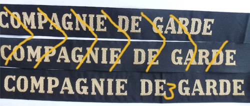 Ruban légendé compagnie - légendé, de