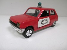 RENAULT 5 R5 TS SAPEURS POMPIERS Fire Fighter par CORGI GB REF 295 au 1/36