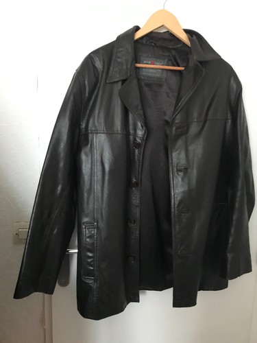 Veste cuir marron homme - veste,