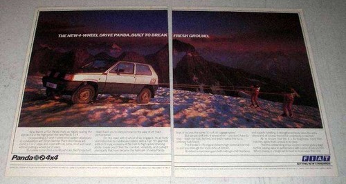 1984 fiat panda - fiat, 4x4