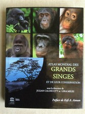 Atlas Mondial des Grands Singes * Caldecott + Miles * Unesco 2009 * Neuf
