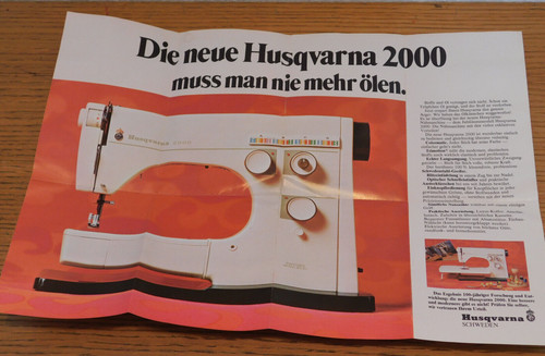 Vintage publicité machine - machine, a