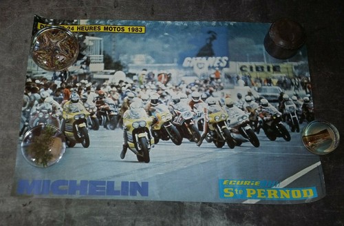 Affiche ste pernod moto 24h - affiche,