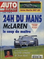 AUTO HEBDO n°988 21/06/1995