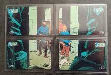 4 BD COMICS TELECARTE /