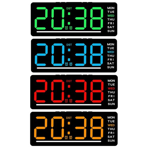 Horloge murale led - murale,