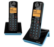 Alcatel - S280 Duo, téléphone sans fil avec haut-parleurs libres,...