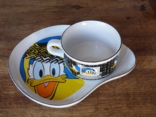 set tasse + sous tasse petit-déjeuner Donald Disney