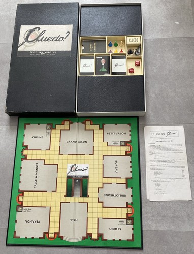 Rare cluedo français - miro, cy